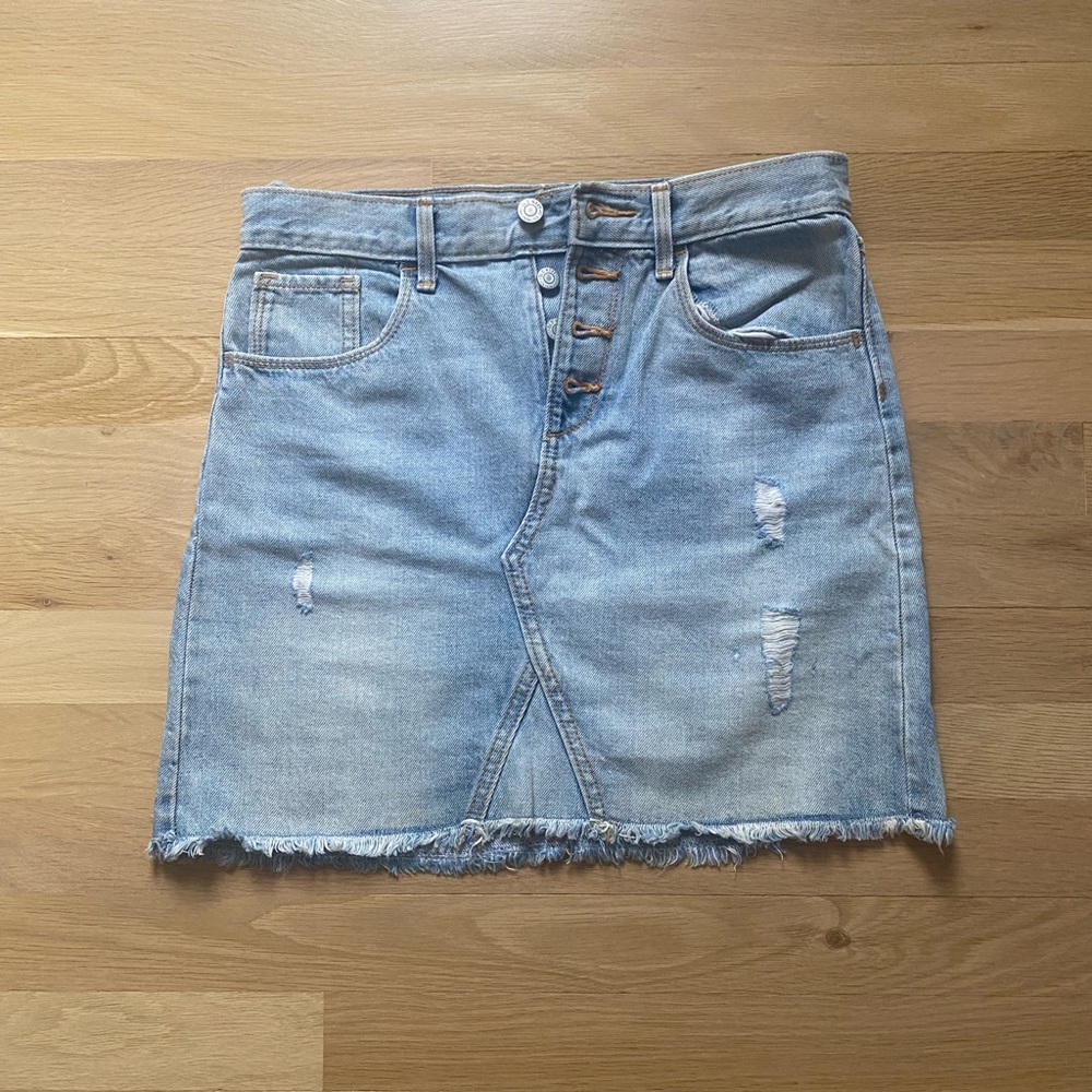 Denim skirt